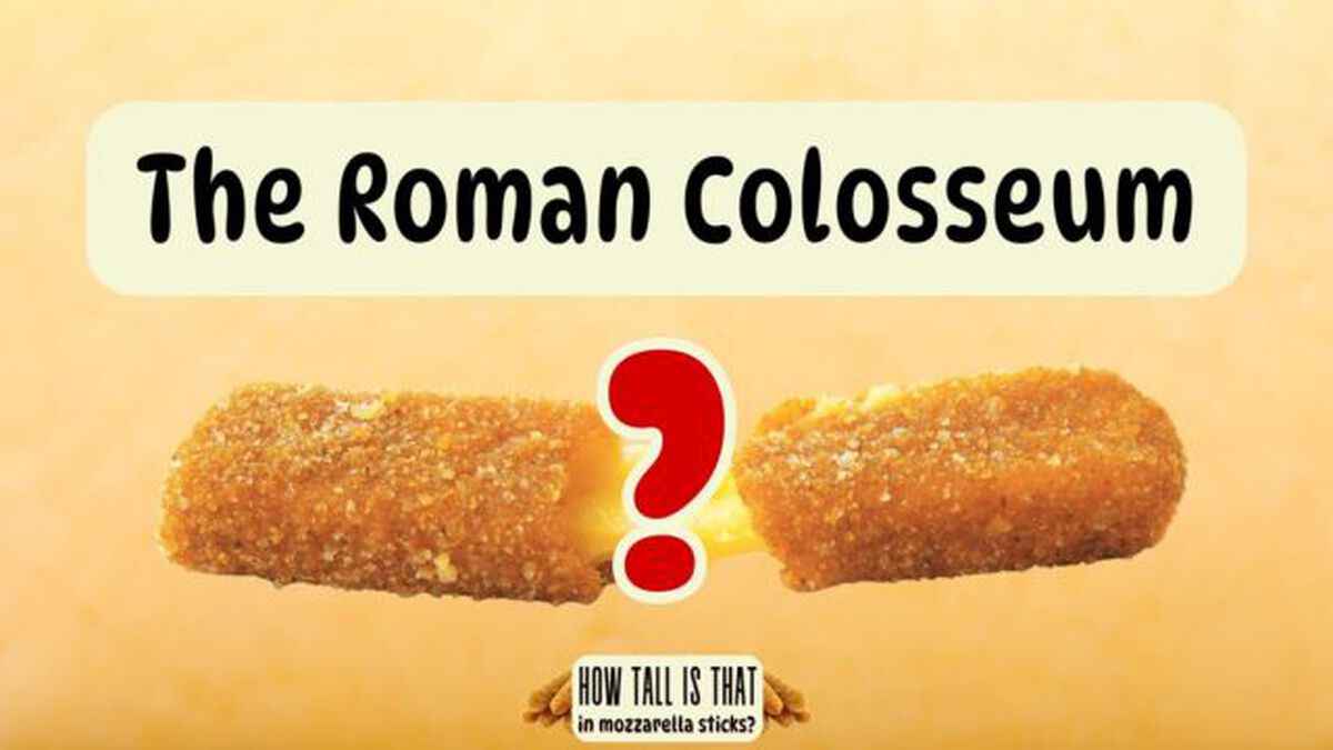 How Tall is That in Mozzarella Sticks? image number null